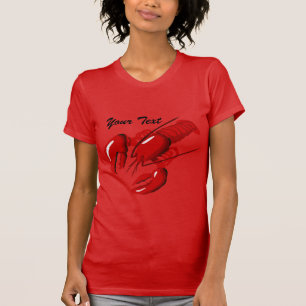 Hummer Ladys Red T - Shirt Template
