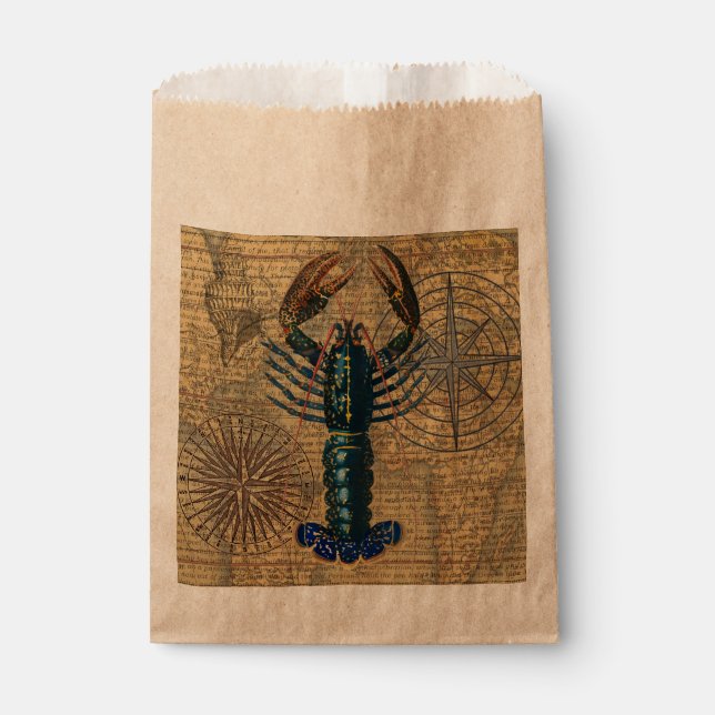 Hummer-Meeresfrüchte Maine Classic Ocean Geschenktütchen (Vorderseite)