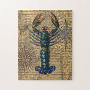 Hummer-Meeresfrüchte Maine Classic Ocean Puzzle