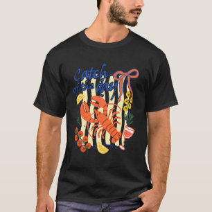Hummer Meeresliebhaber Hummer Eintopf Foodie Fang T-Shirt