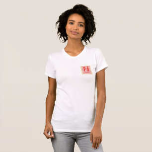 Hummer Pop Fette Krustentiere auf Candy-Streifen T-Shirt