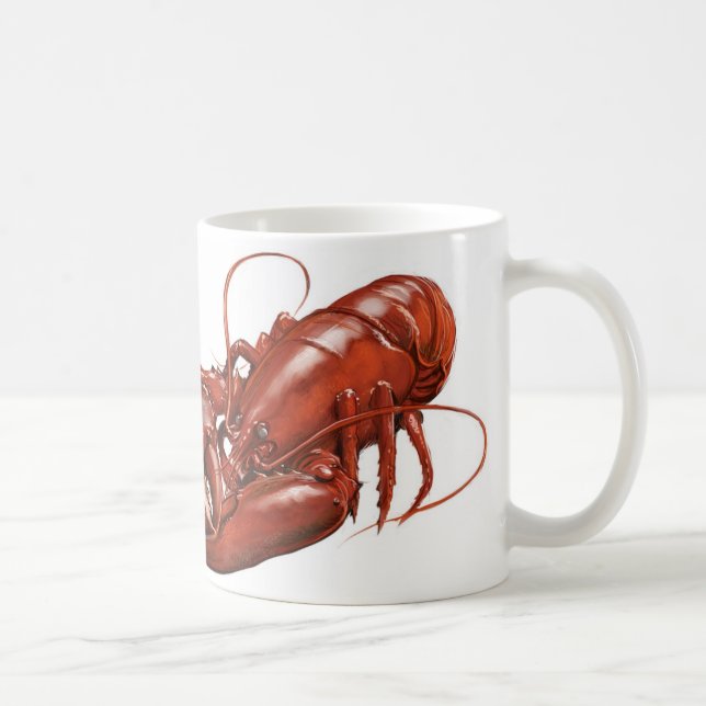 Hummer-Tasse Kaffeetasse (Rechts)