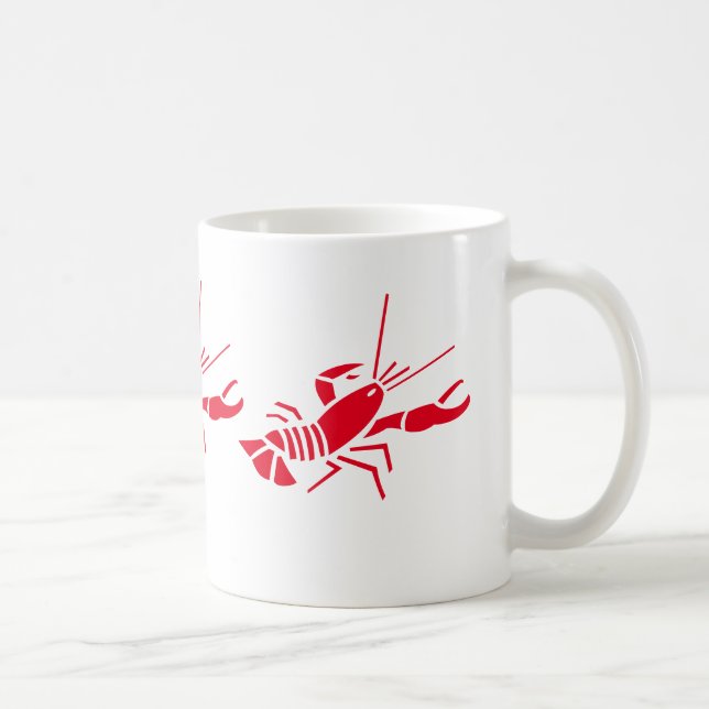Hummer-Tasse Kaffeetasse (Rechts)