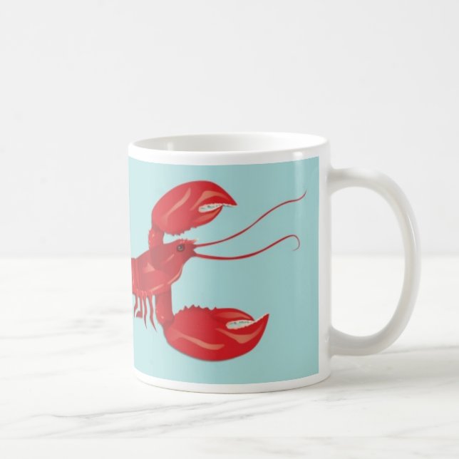 Hummer-Tasse Kaffeetasse (Rechts)