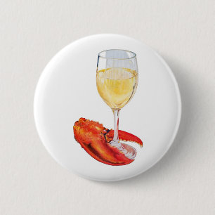 Hummer und Wein Button