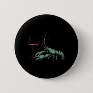 Hummer und Wein Trinken Wein Meeresfrüchte Liebhab Button