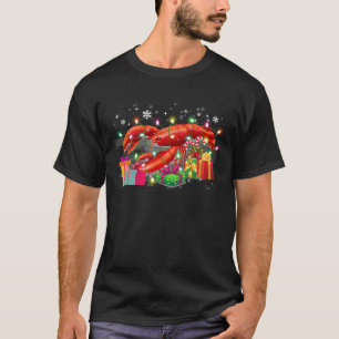 Hummer Weihnachtshut Lights Familie Weihnachtsgesc T-Shirt