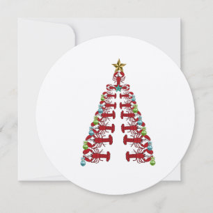 Hummer Weihnachtskarte Feiertagskarte