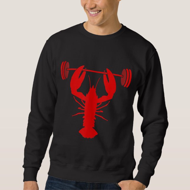 Hummerbauer bei Gym Sweatshirt (Vorderseite)
