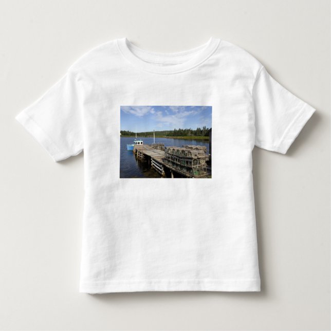 Hummerboat, Mushaboom, Nova Scotia, Kanada Kleinkind T-shirt (Vorderseite)