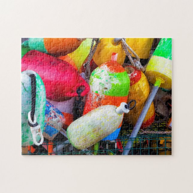 Hummerbojen im Bass Harbour Puzzle (Horizontal)