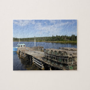 Hummerboot, Mushaboom, Nova Scotia, Kanada Puzzle