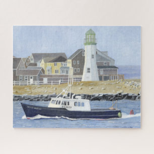 Hummerboot Scituate-Hafen Puzzle