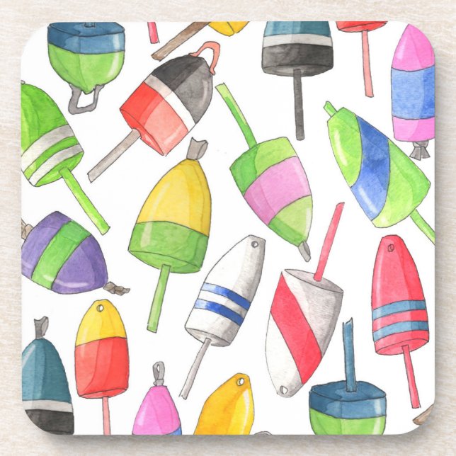 Hummerbüschel gestrichen getränkeuntersetzer (Vorderseite)