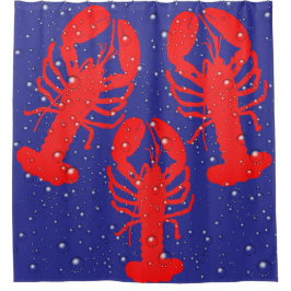Hummerduschvorhang Duschvorhang