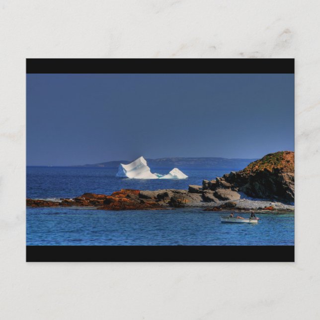 Hummerfischerei Postkarte (Vorderseite)