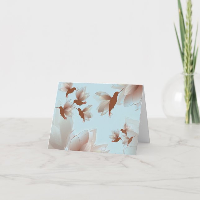 Hummerhafte Mitteilungskarten (Vorderseite)