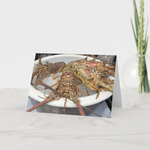 Hummerkarte knackt mich auf (  dankeskarte