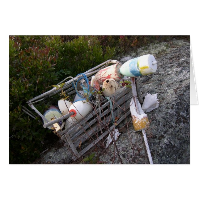 Hummertopf und Knollen, Maine, USA (Vorderseite (Horizontal))