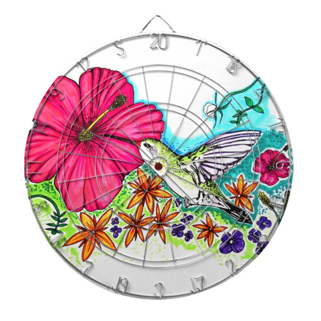 Humming Bird Dartscheibe (vorne)