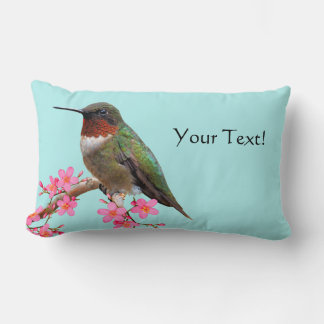 Humming Bird Lumbar und Square Throw Kissen