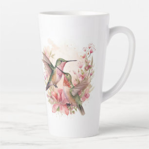 Humming-Bird-Partnerschaft mit Blume Milchtasse