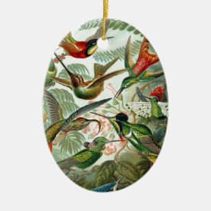 Humming Birds Paradise Art Keramikornament