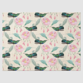 Humming Birds Series Design Aight Seidenpapier