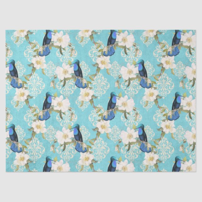 Humming Birds Series Design Eleven Seidenpapier (Vorderseite)