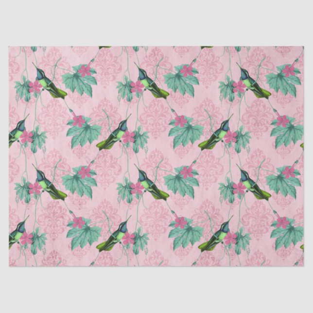 Humming Birds Series Design Sechzehn Seidenpapier (Vorderseite)