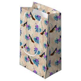 Humming Birds Series Design Vier kleine Geschenkta Kleine Geschenktüte