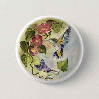 Humming Vögel Button