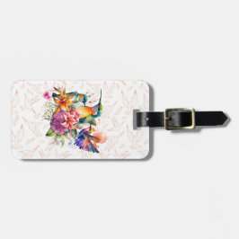 Humming Vögel personalisieren Gepäckanhänger