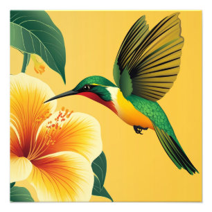 HUMMINGBIRD #1 FOTODRUCK
