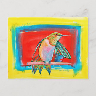 HUMMINGBIRD ©2010 SylviART™ Postkarte