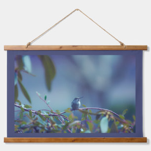 Hummingbird 5738 wandteppich mit holzrahmen