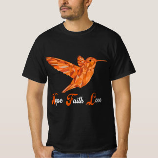 HummingBird Aml Leukämie Bewusstsein T-Shirt