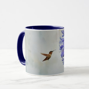 Hummingbird and Lily Blume Art Tasse Cup
