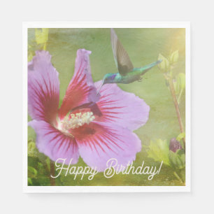 Hummingbird Ansammlung Nectar Serviette