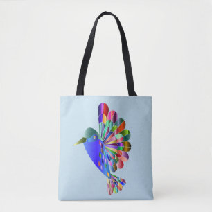 HUMMINGBIRD ART RAINBOW FARBEN TASCHE