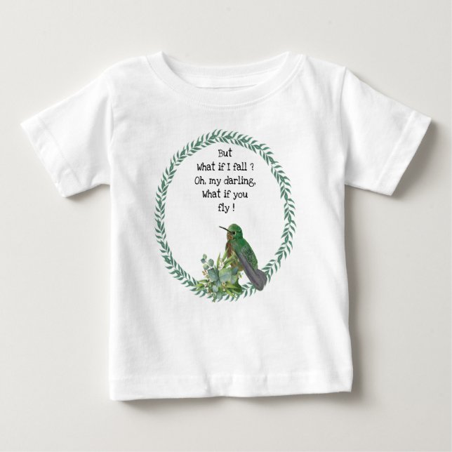 Hummingbird Baby Custom Shirt Kleinkind T - Shirt (Vorderseite)
