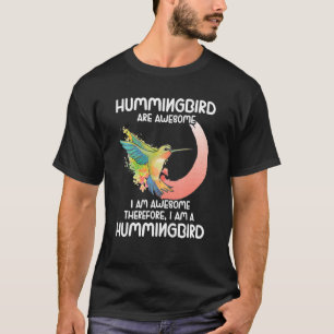 Hummingbird Bird Watching Bird Vogelbeobachter Bir T-Shirt