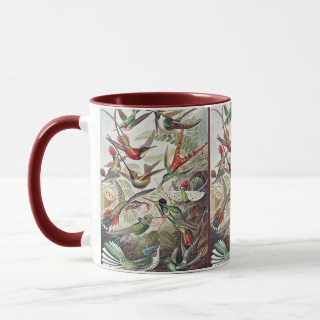 Hummingbird Bird Wildlife Classic Painting Tasse (Links)