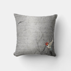 Hummingbird Birds Decorative Throw Kissen