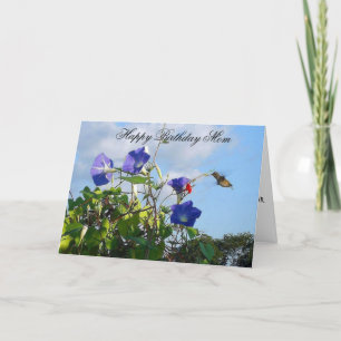 Hummingbird Birthday Card Karte