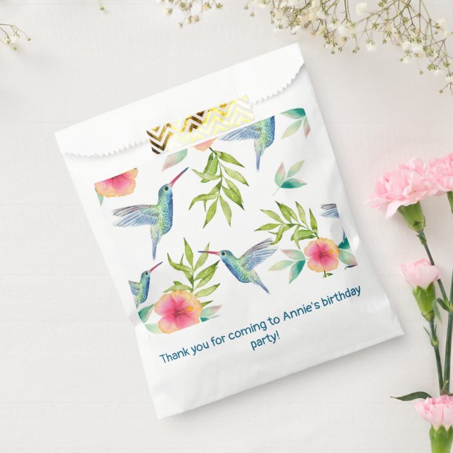Hummingbird Birthday Party Dusche Geschenktütchen (Versiegelt)