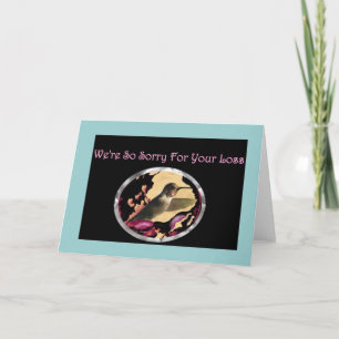 Hummingbird Blank Sympathy Card Karte