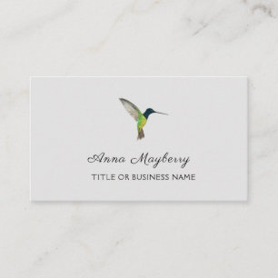 Hummingbird Business Card Visitenkarte