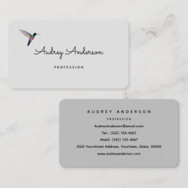 Hummingbird Business Card Visitenkarte