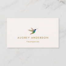 Hummingbird Business Card
